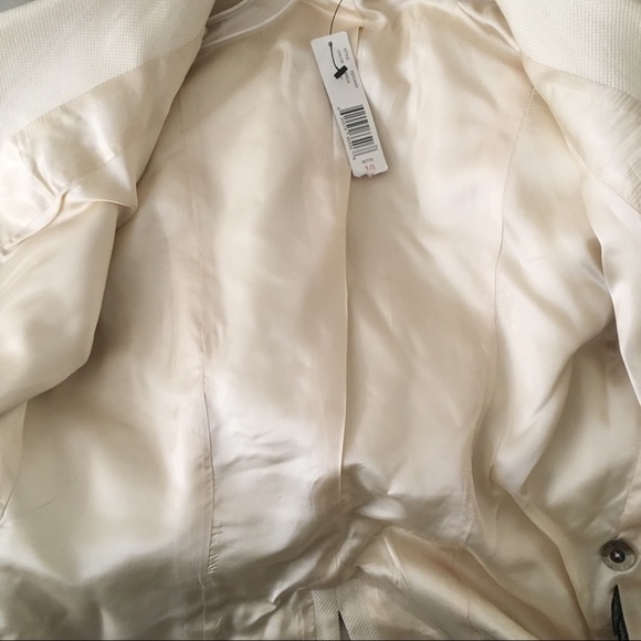 Ellen Tracy  Birch/Ivory Springtime Blazer - Picture 7 of 7